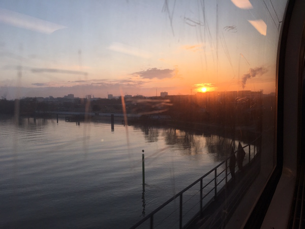 Un lever de soleil sur la Seine, ça n'a pas de prix